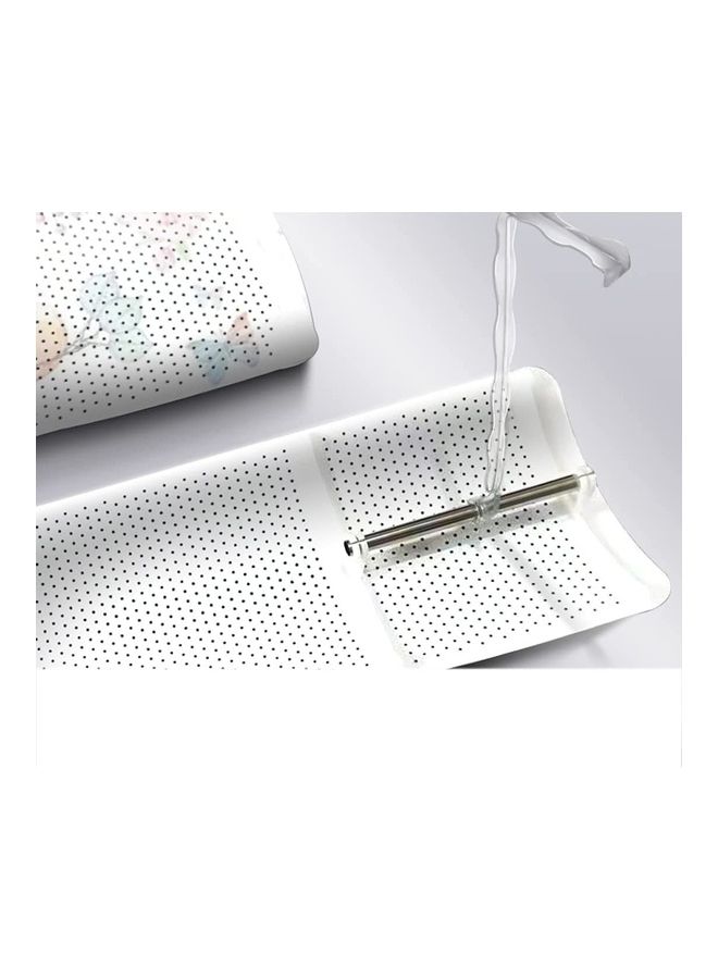 XiuWoo Universal Hollow Anti Direct Blowing Air Condition Wind Deflector Q91 White  - Image 3