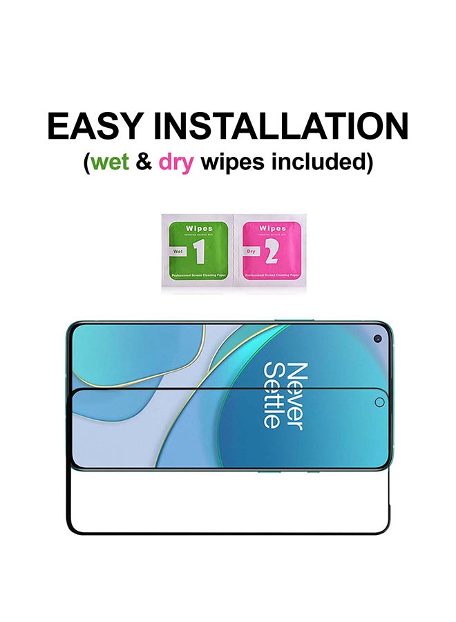 Theodor Tempered Glass Screen Protector For OnePlus 8T Black - Image 3