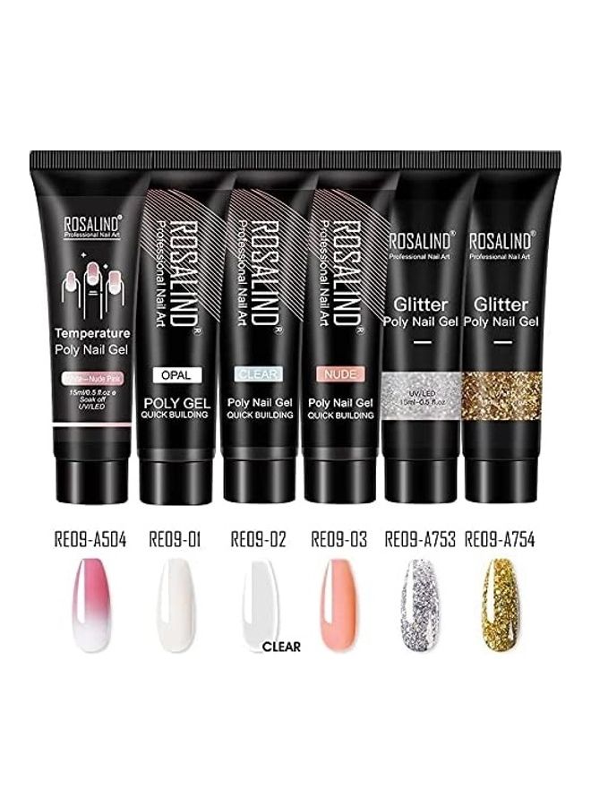 Rosalind Poly Gel And Accessories Kit Multicolour  - Image 2
