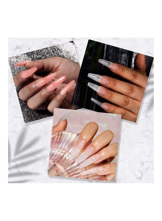 Rosalind 3 Piece Poly Nail Gel Kit Multicolour  - Image 3