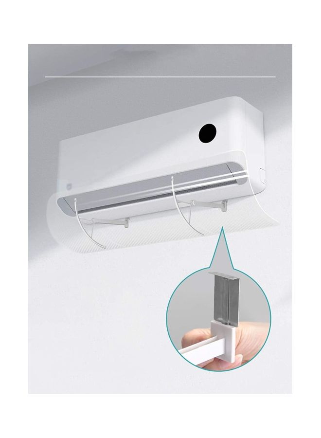 XiuWoo Air Conditioning Deflector With Porous Q10 Clear - Image 5