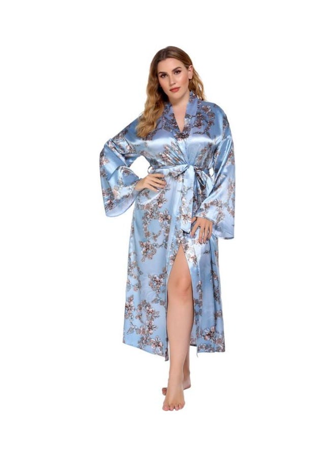 Printed Nightdress Blue - Image 1