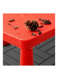 WK Children's Indoor/Outdoor Table Red 77x55cm  - Image 3