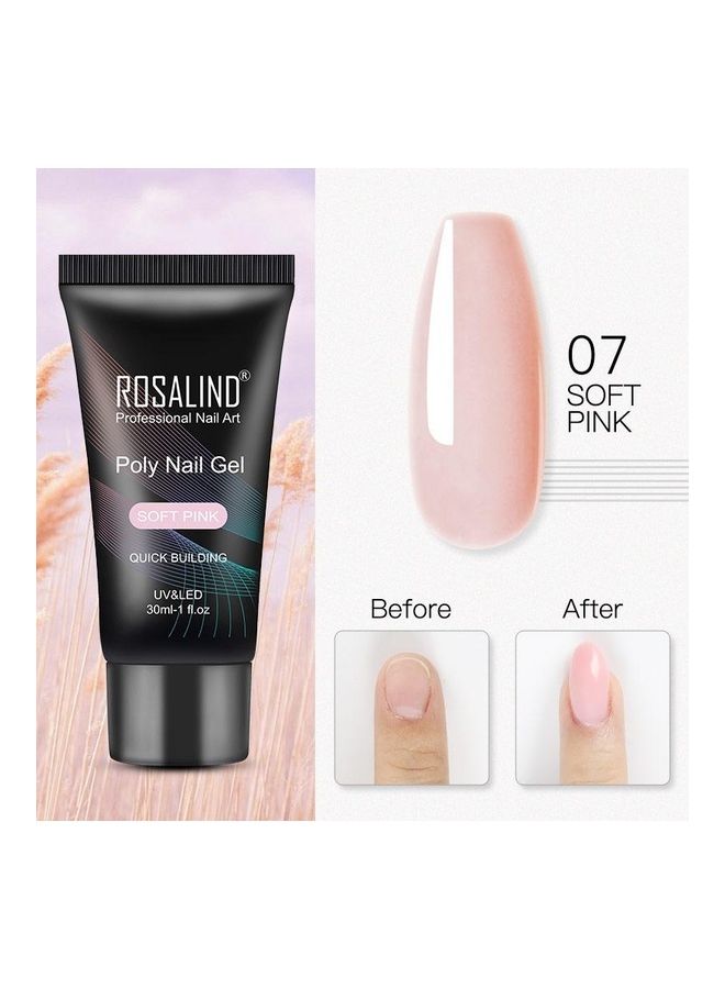 Rosalind Poly Nail Gel Soft Pink 