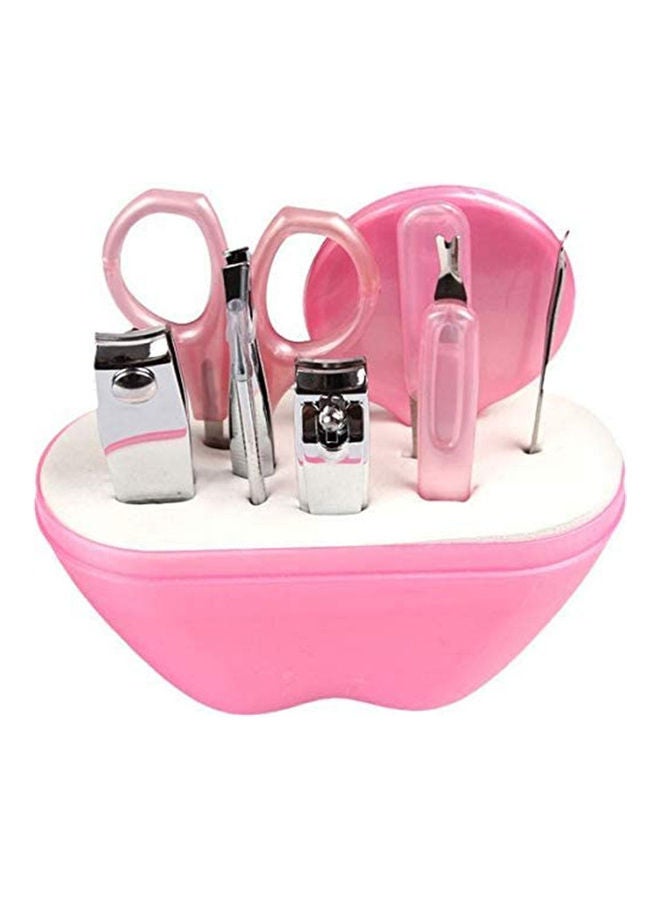 Generic Nail Clipper Kit Pink/White/Silver  - Image 1