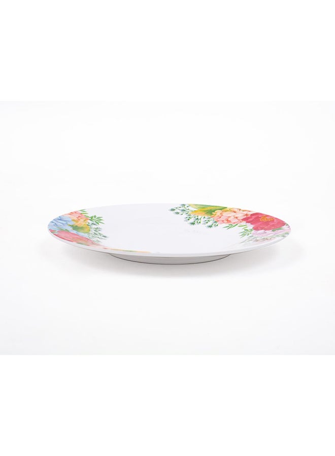 Royal Melamine Floral Print Dessert Plate Multicolour 6.5inch - Image 1
