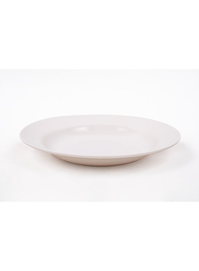 Royal Melamine Soup Plate White 9inch  - Image 1