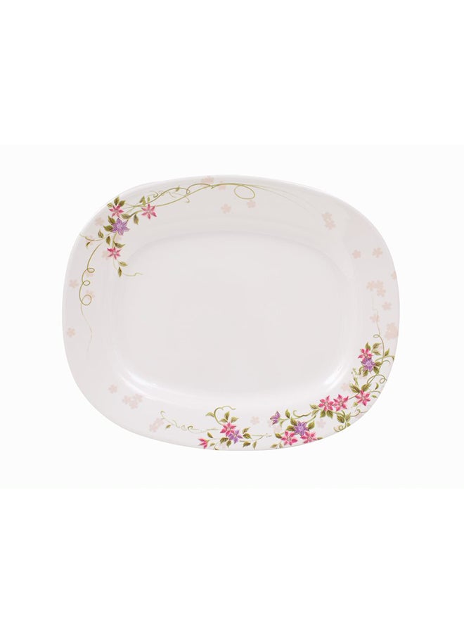Royal Melamine Oval Plate Multicolour 14inch - Image 1