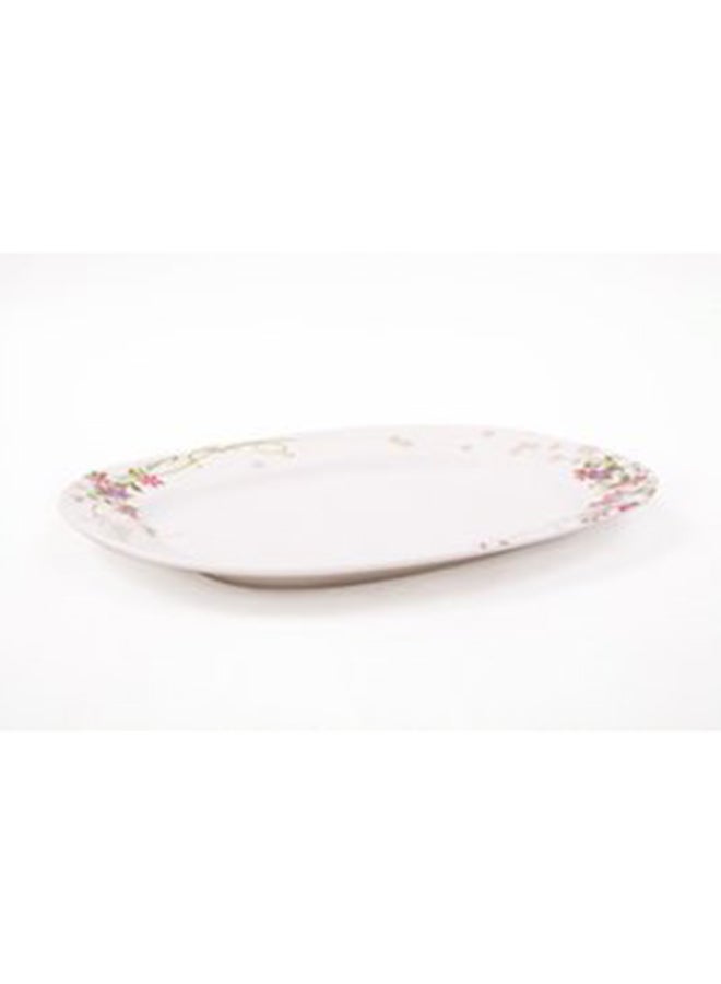 Royal Melamine Oval Plate Multicolour 12inch - Image 1