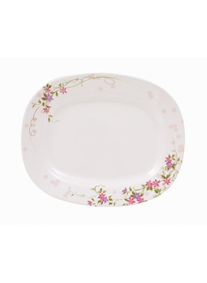 Royal Melamine Oval Plate Multicolour 12inch - Image 2