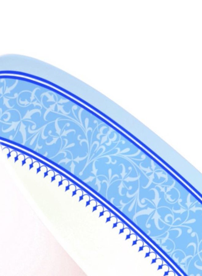 Royal Melamine Salad Bowl White/Blue 10inch - Image 2