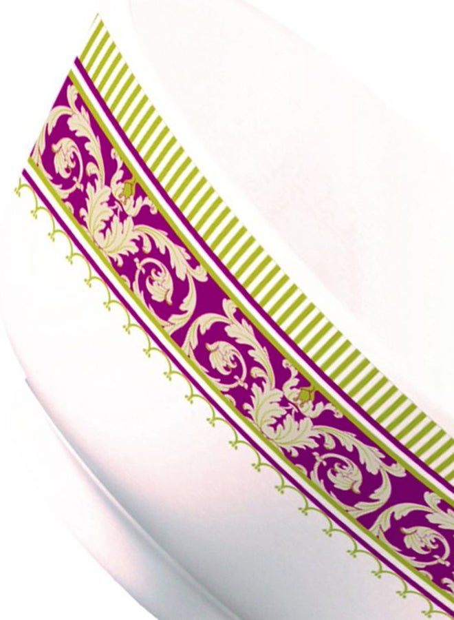 Royal Melamine Rice Bowl White/Brown/Yellow 4.5inch - Image 2