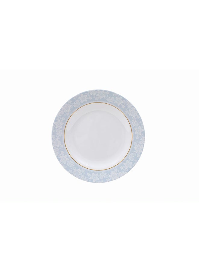 Royal Melamine Dessert Plate White/Blue/Yellow 6.5inch - Image 2
