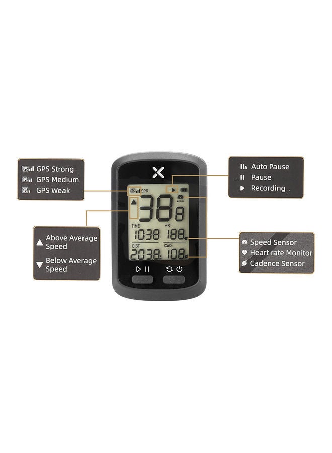 Xoss Code Watch with Protective Cover for Bicycle - Image 3