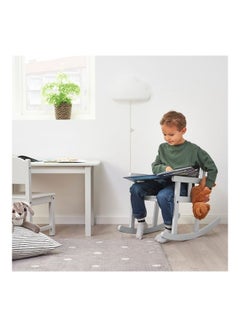 WK Children's Rectangular Table Grey 78x52cm  - Image 3