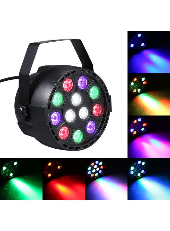 LIXADA 12-LED RGBW Colour Mixing Stage Lighting US Plug Multicolour - Image 2