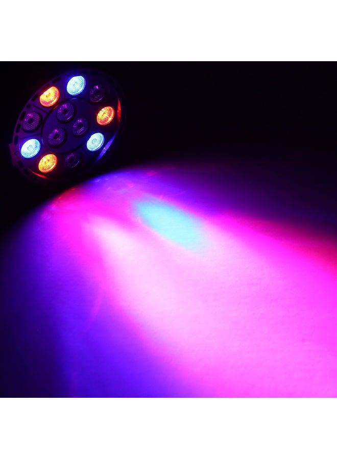 LIXADA 12-LED RGBW Colour Mixing Stage Lighting US Plug Multicolour - Image 5