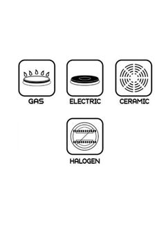 OMS Non Stick Granitec Casserole Brown 20cm  - Image 2