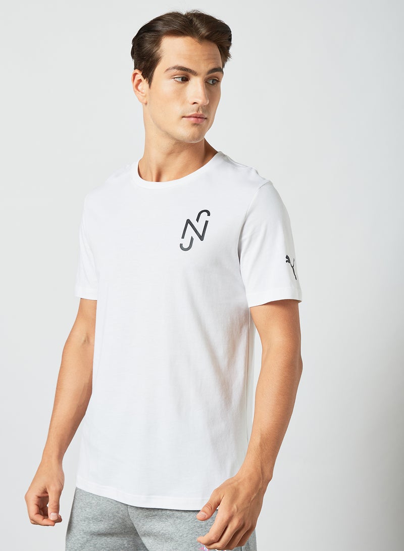 PUMA - Neymar Jr Football T-Shirt White - Image 1