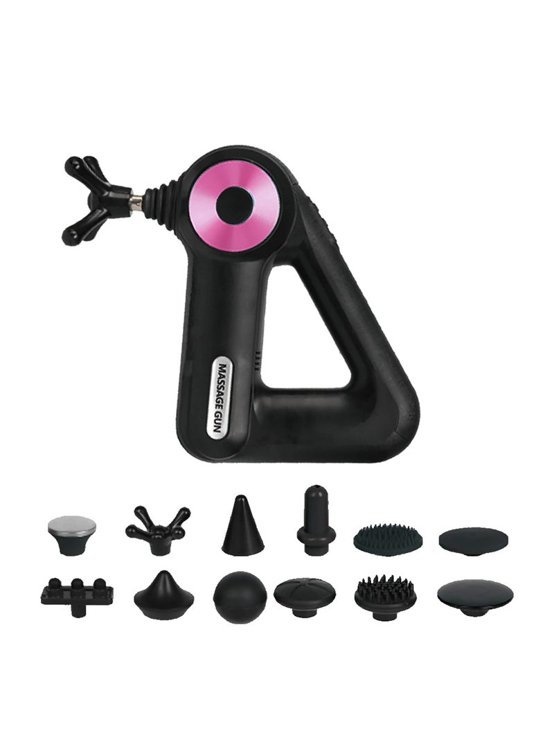 HTC Maxtop Deep Tissue Massage Gun For Back, Neck, Muscle Pain Relief Fitness Relaxation 12pcs Pro Heads - Image 1
