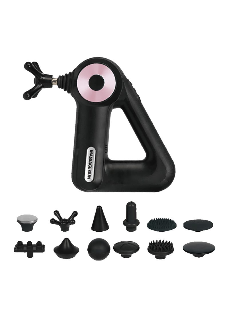 HTC Maxtop Deep Tissue Massage Gun For Back, Neck, Muscle Pain Relief Fitness Relaxation 12pcs Pro Heads - Image 1