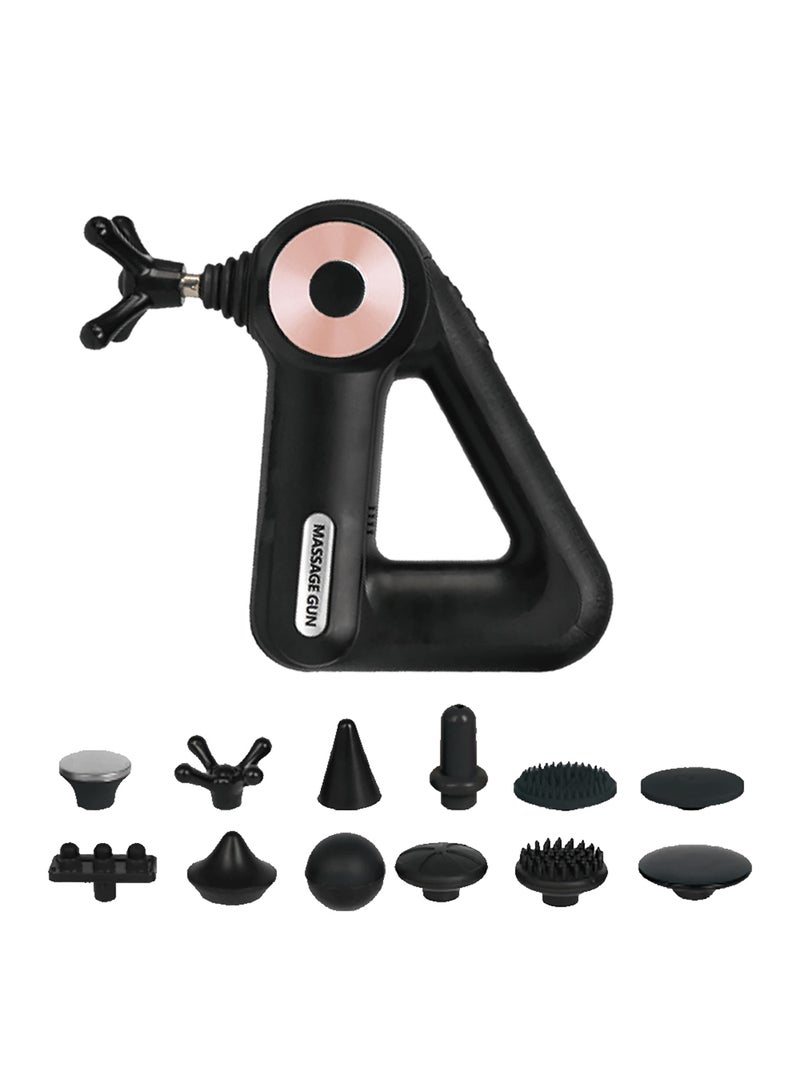 Bodycare - Maxtop Deep Tissue Massage Gun For Back, Neck, Muscle Pain Relief Fitness Relaxation 12pcs Pro Heads - Assorted - Image 1