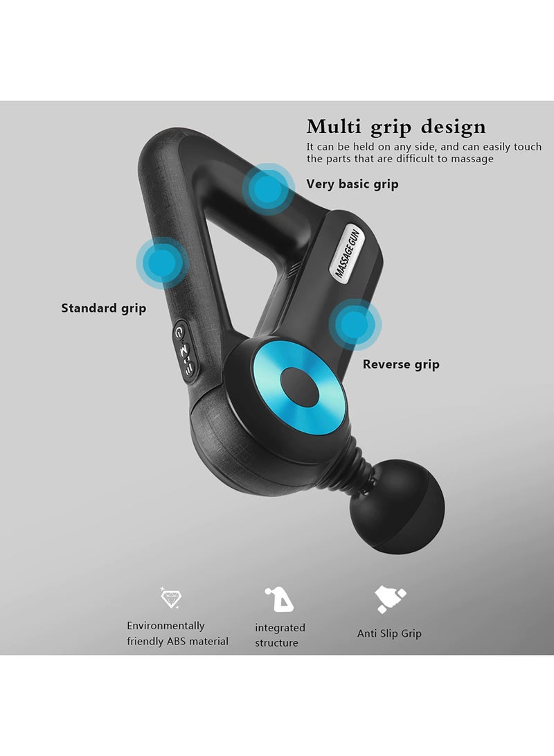 Bodycare - Maxtop Deep Tissue Massage Gun For Back, Neck, Muscle Pain Relief Fitness Relaxation 12pcs Pro Heads - Image 1