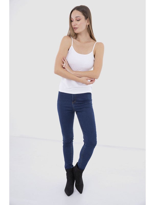 Carina Cami Top (V) White - Image 4