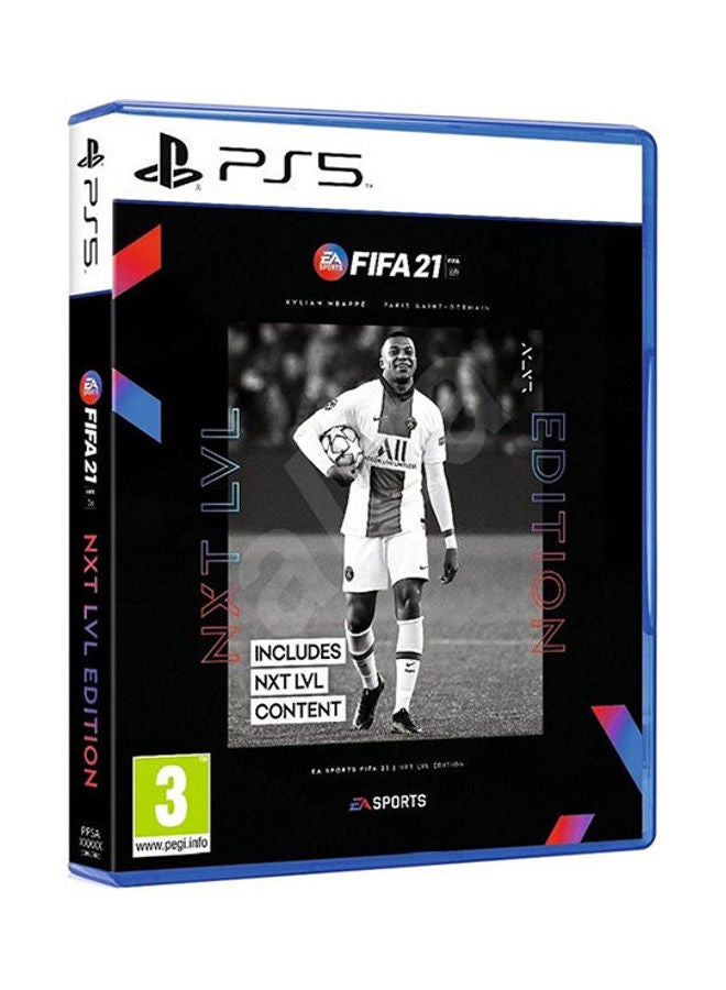 Sony - PlayStation 5 CD Edition Console + White DualSense Wireless Controller + FIFA 2021 - Image 1