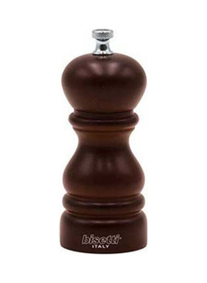 بيسيتي مطحنة ملح وفلفل بتصميم متين بني - Image 1