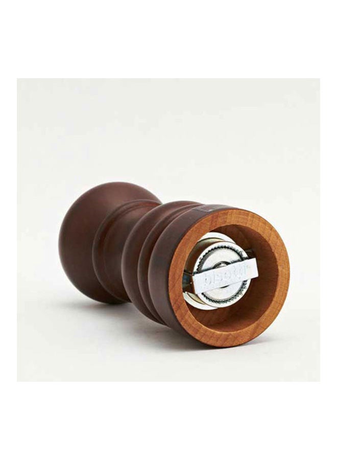 بيسيتي مطحنة ملح وفلفل بتصميم متين بني - Image 3