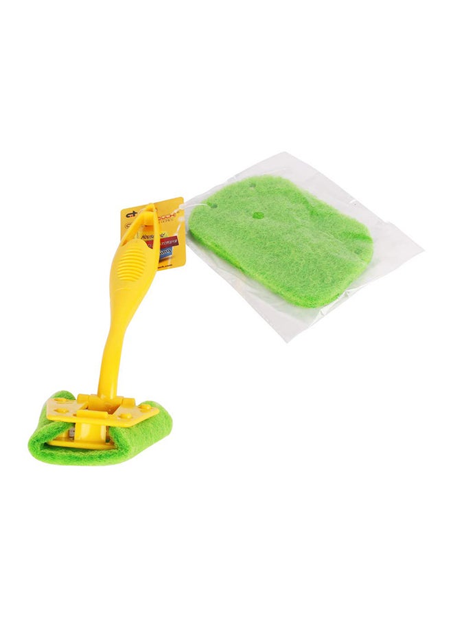 كلاسي تاتش أداة تنظيف الحوض مزودة بمقبض أصفر/أخضر 25x8x5سم - Image 3