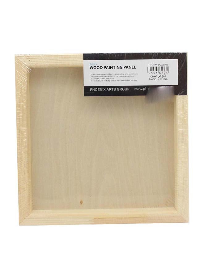فينيكس Square Canvas Panel Board Beige - Image 2