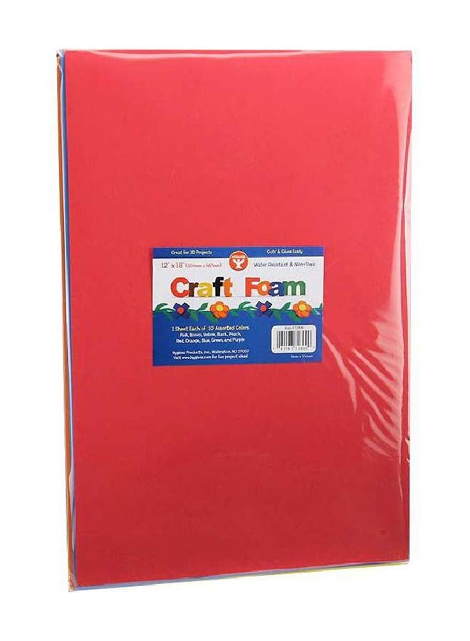 10-Sheets Craft Foam