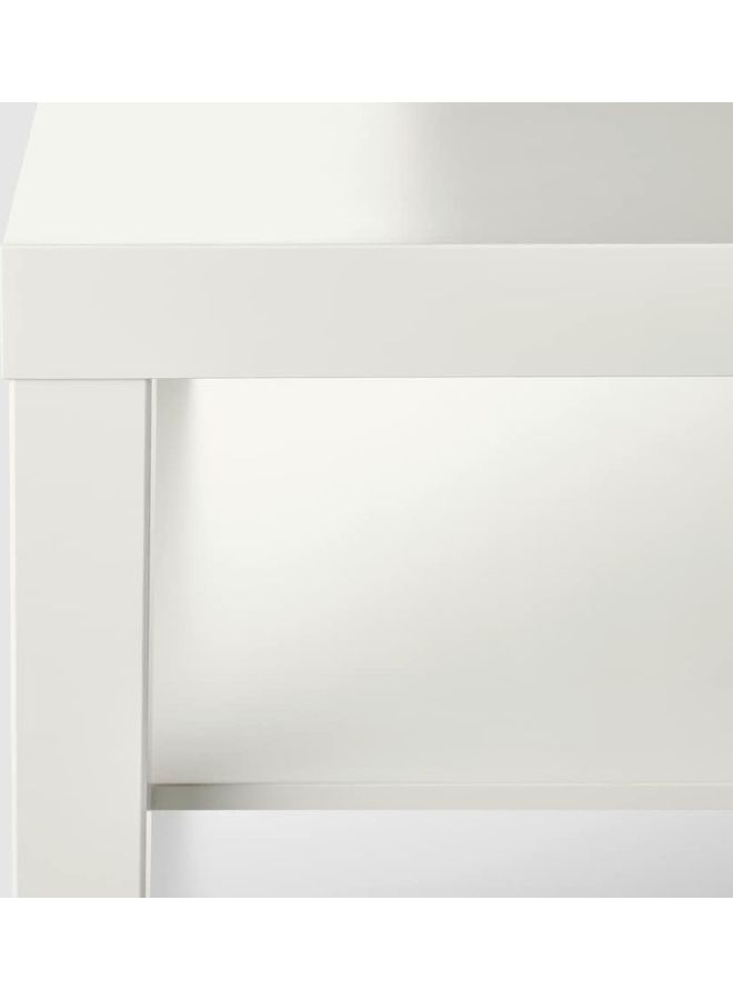 دبليو كيه طاولة قهوة لاك برفين أبيض - Image 3