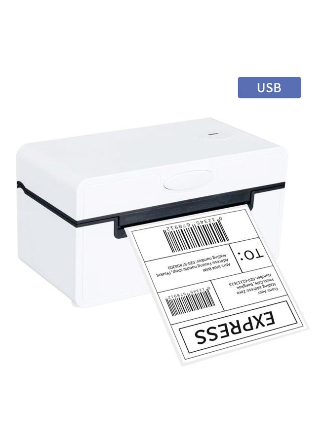 Desktop Thermal Label Printer White - Image 5
