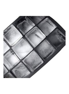 XiuWoo Silicone Ice Cube Molds With Lid Black One Size  - Image 2