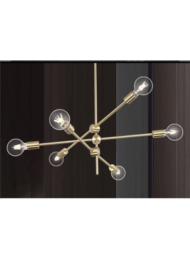 Vlovehome - Contemporary Pendant Lamp Golden/White - Image 1