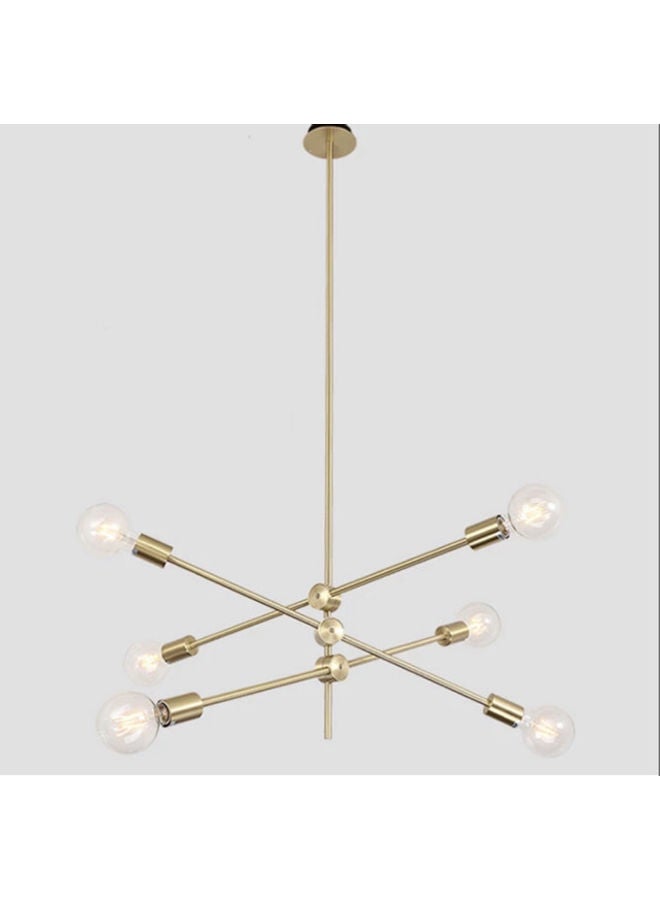 Vlovehome - Contemporary Pendant Lamp Golden/White - Image 1