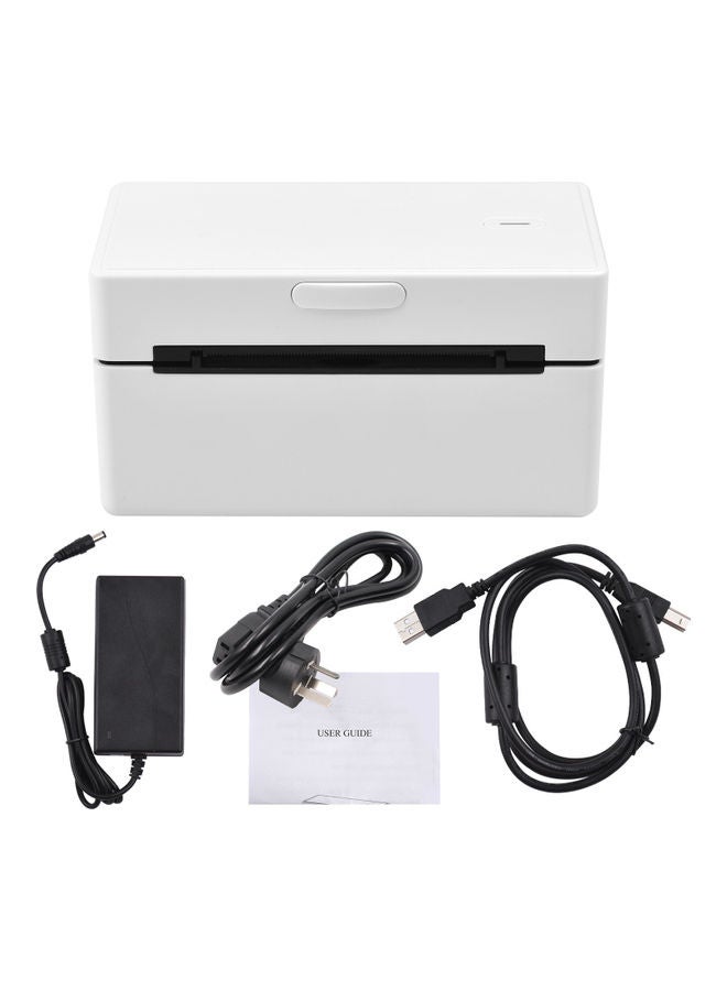 Generic Thermal Label Printer With Accessories White  - Image 3
