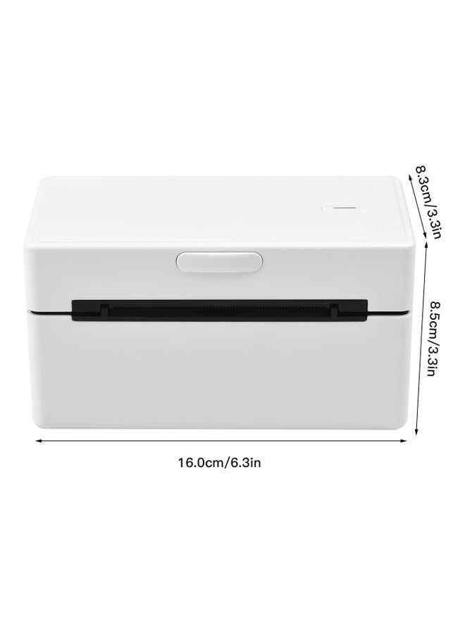 Generic Thermal Label Printer With Accessories White  - Image 5