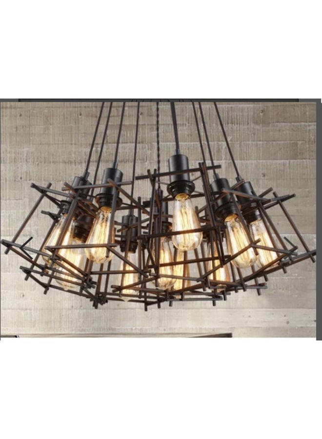Vlovehome - Contemporary Pendant Lamp Black/Clear - Image 1