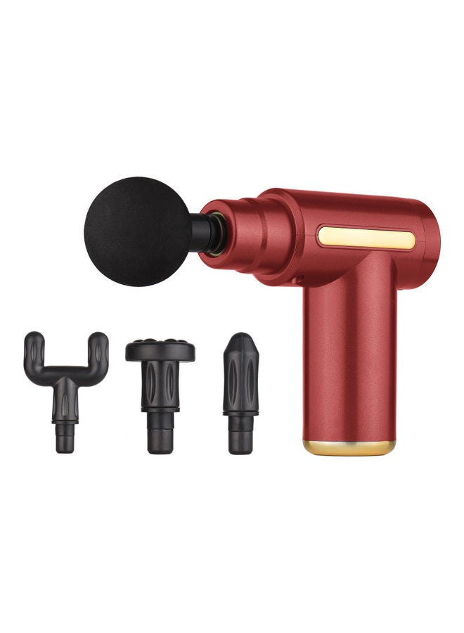 6-Level Mini Fascia Massager with 4 Heads and USB Cable - Image 2