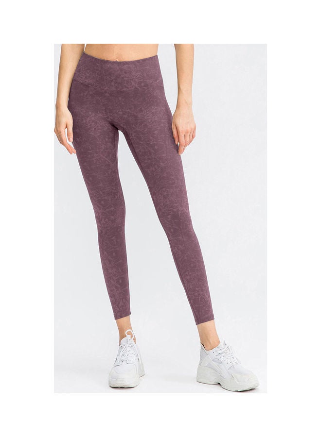 بنطال ضيق لليوغا سريع الجفاف مقاس M - Image 2