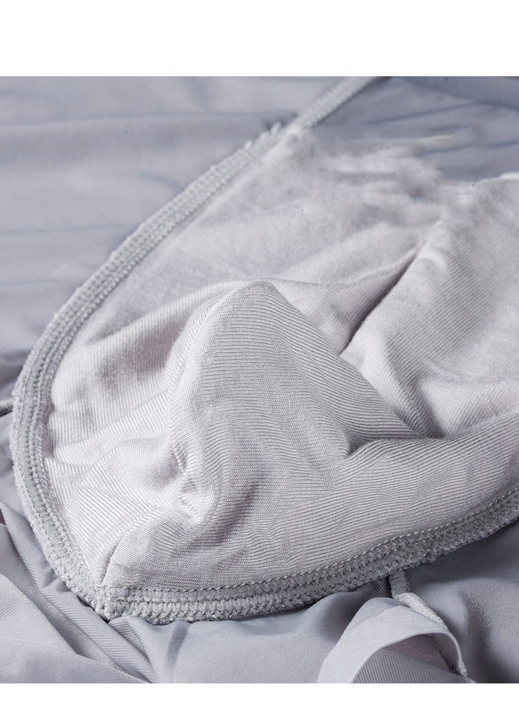 جوي شيك سراويل داخلية مريحة بخصر متوسط الارتفاع رمادي - Image 2