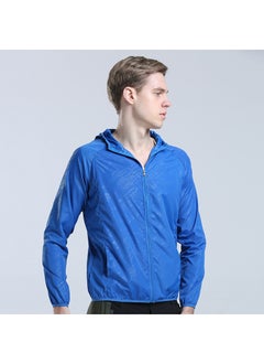 Joychic Breathable Zip Up Jacket Blue  - Image 4