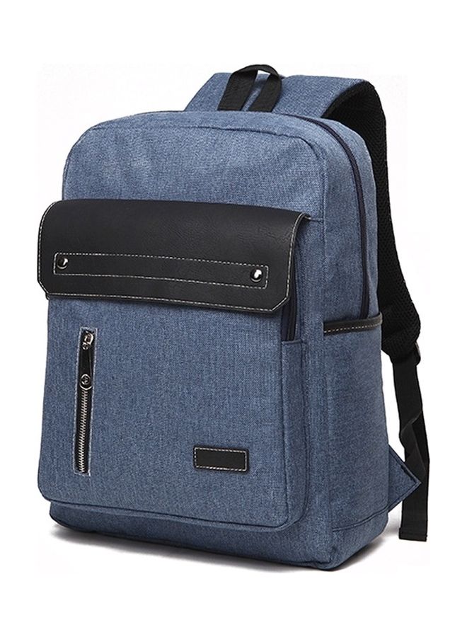 Universal Multi-Function Oxford Cloth Laptop Computer Shoulders Bag Blue  - Image 2