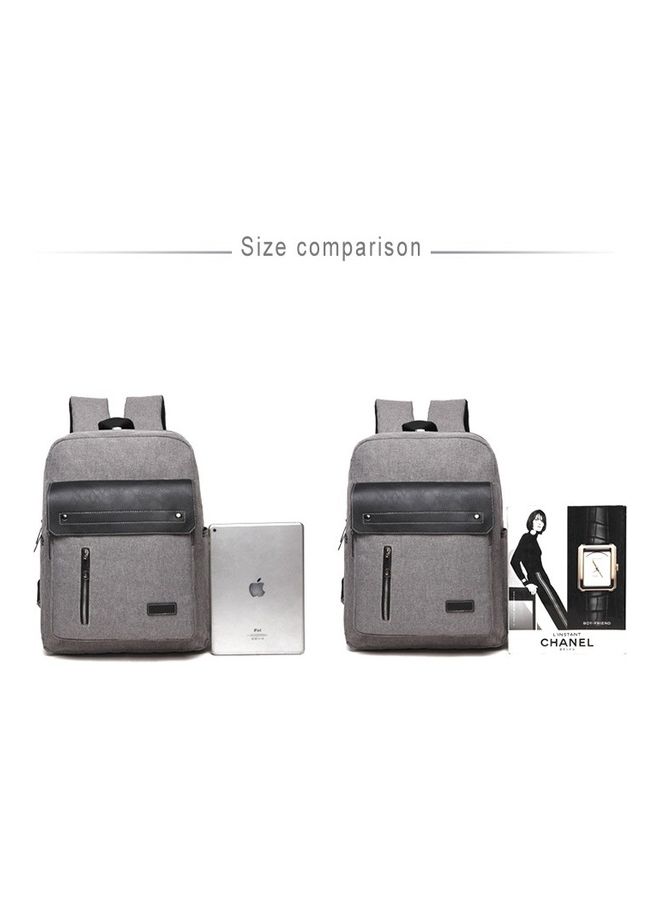 Universal Multi-Function Oxford Cloth Laptop Computer Shoulders Bag Blue  - Image 3