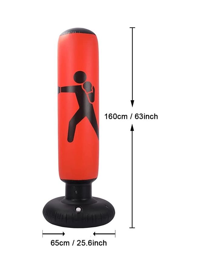 شو وو كيس ملاكمة قابل للنفخ بتصميم قائم بذاته - Image 2