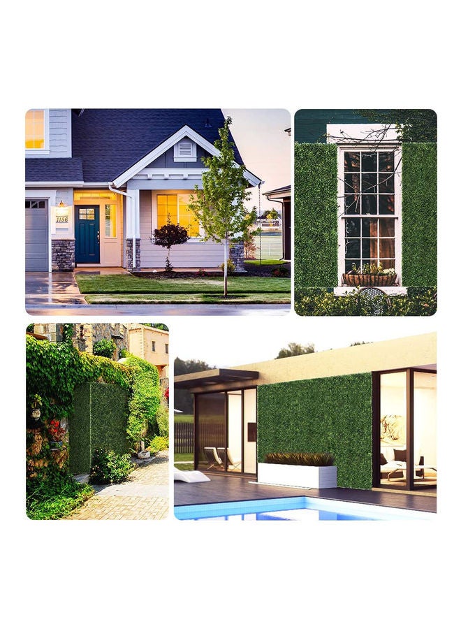 LINGWEI Artificial Plastic Wall Grass Green 14x24inch  - Image 3